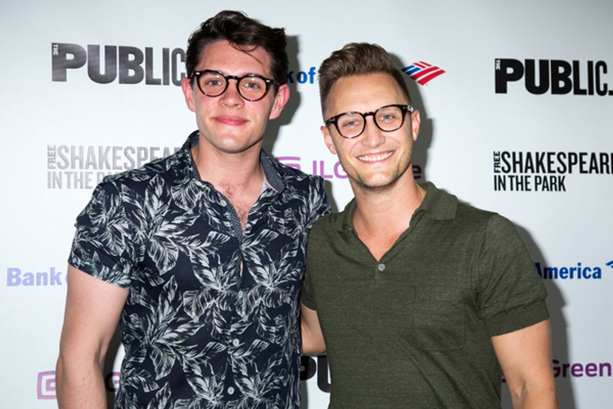 Casey Cott, Nathan Johnson at 