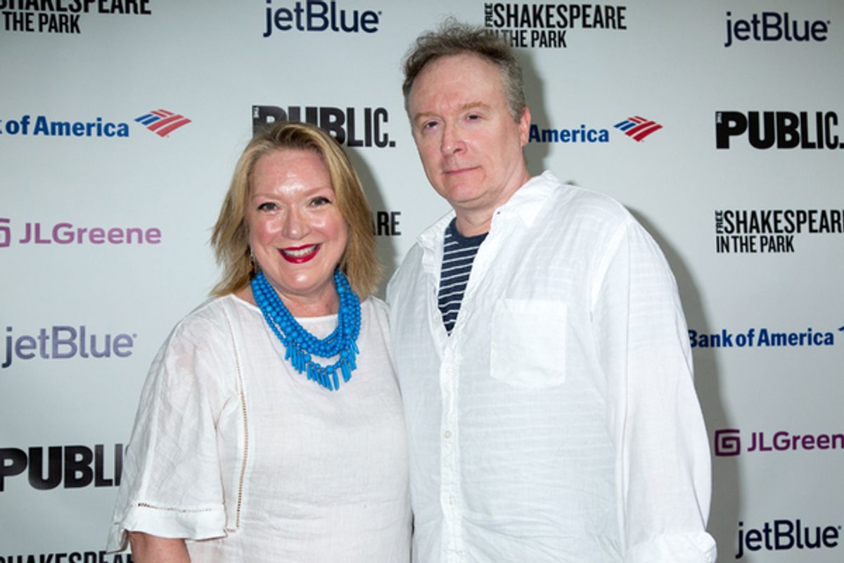 Kristine Nielsen, Brent Langdon at 