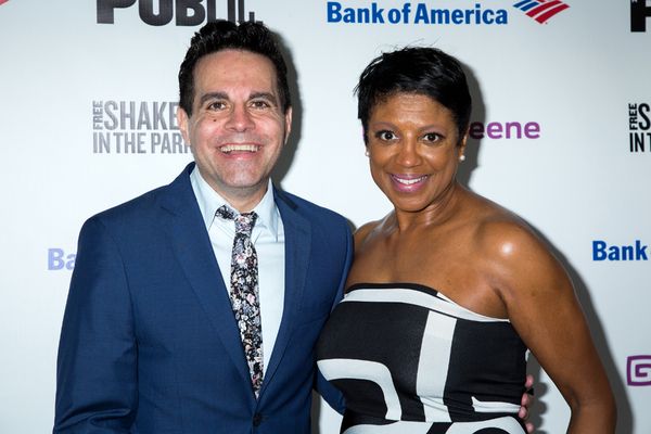 Mario Cantone, Marva Hicks Photo
