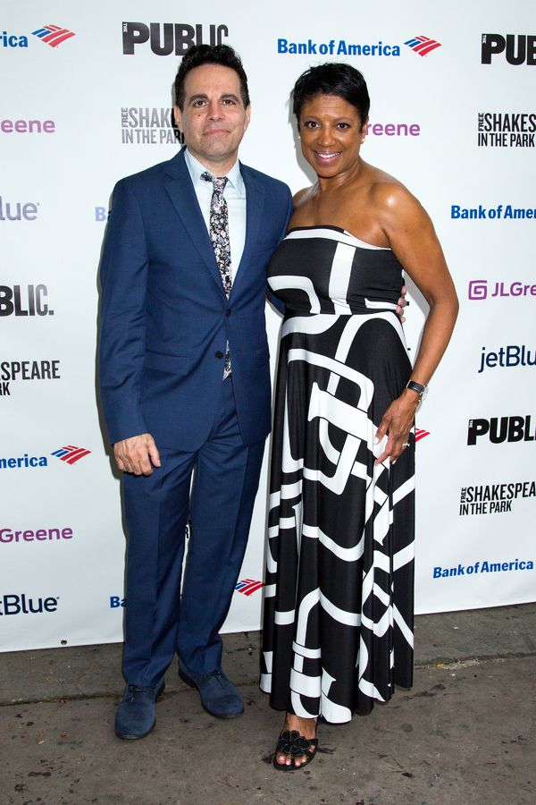 Mario Cantone, Marva Hicks Photo