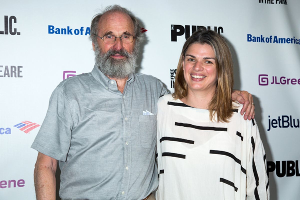 Daniel J. Sullivan and his daughter at 