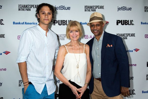 Trey Hudson, Jeannie Santiago, Ruben Santiago-Hudson Photo
