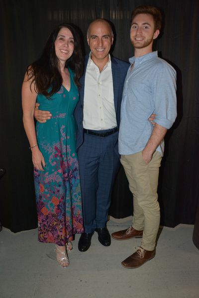 Rene Atchison, William Michals and Liam Michals Photo