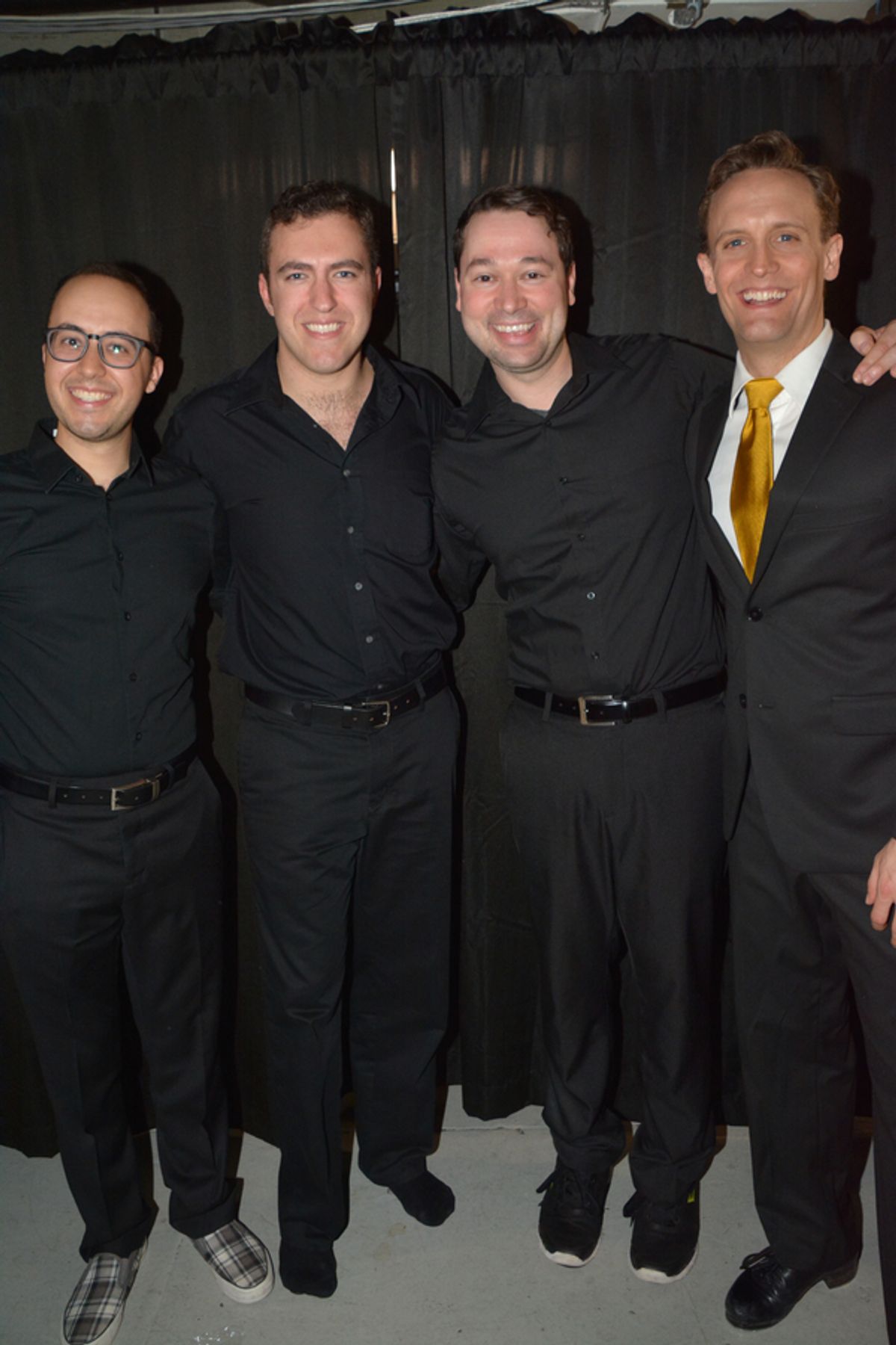 Michael Verre, Peter Surace, Michael Santora and Danny Gardner at 