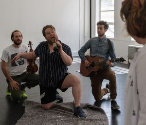 Jack Beale, Danny Kirrane and Silas Wyatt-Barke Photo