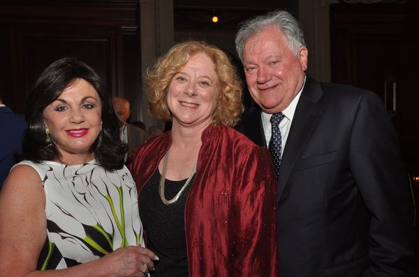 Broadway League President Charlotte St. Martin, TDF Executive Director Victoria Baile Photo