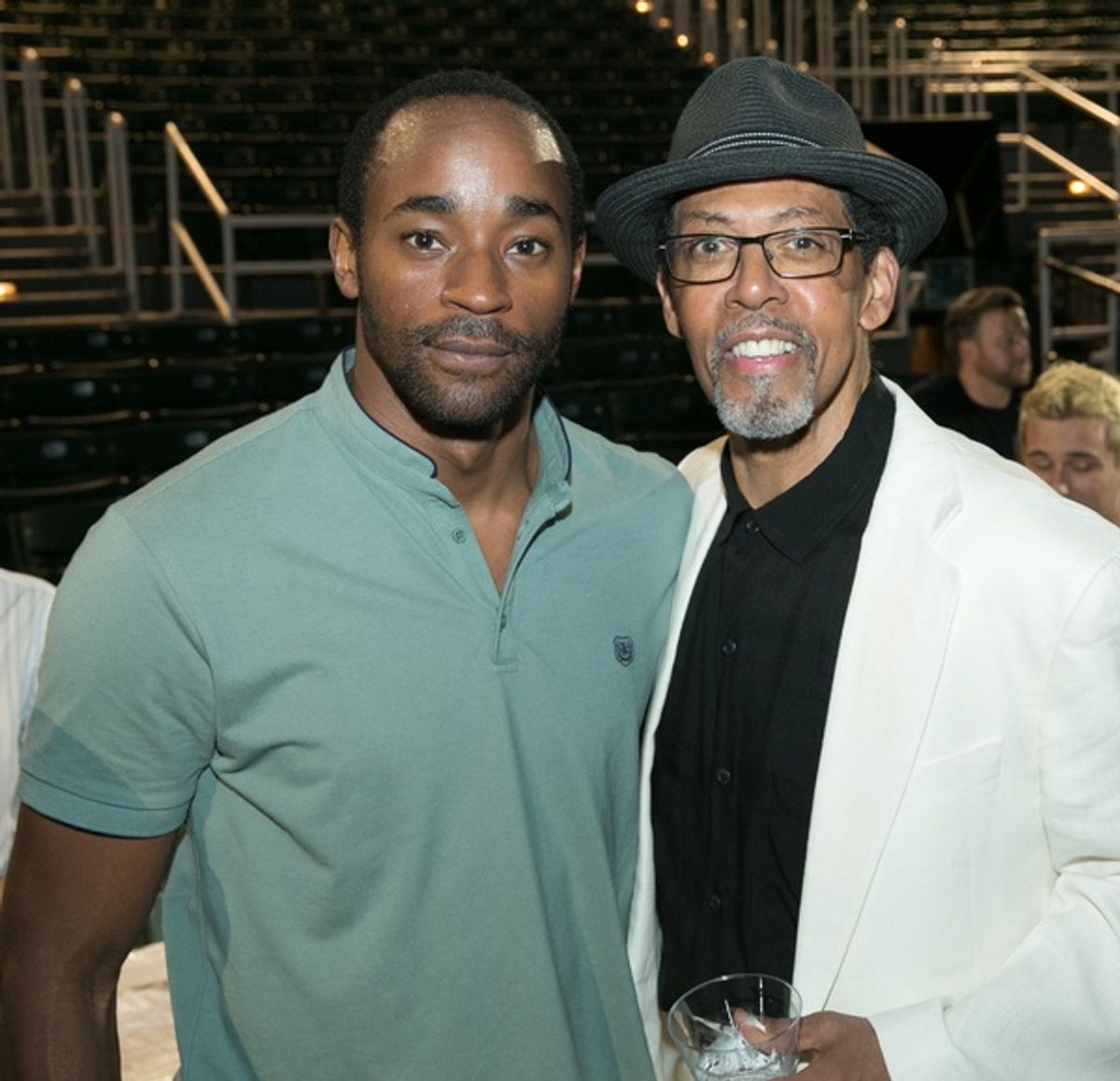 Motell Foster and Peter Jay Fernandez at 