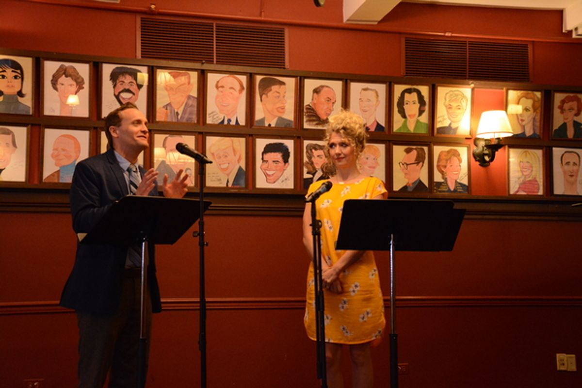 Danny Gardner and Scarlett Strallen at 