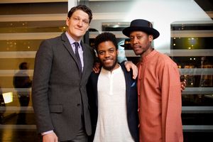 Gabriel Ebert, Jon Michael Hill, and Namir Smallwood Photo