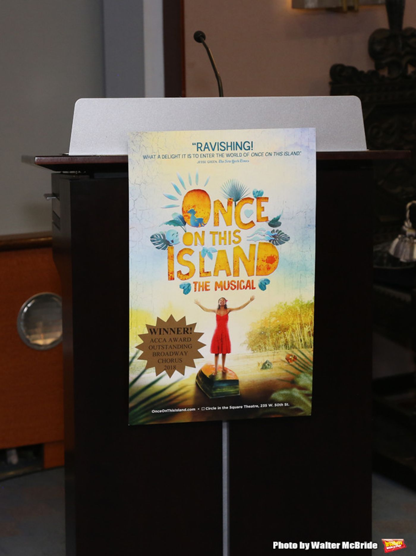 Photo Coverage: ONCE ON THIS ISLAND Is Honored With The 12th Annual ACCA Award for Outstanding Broadway Chorus  Image