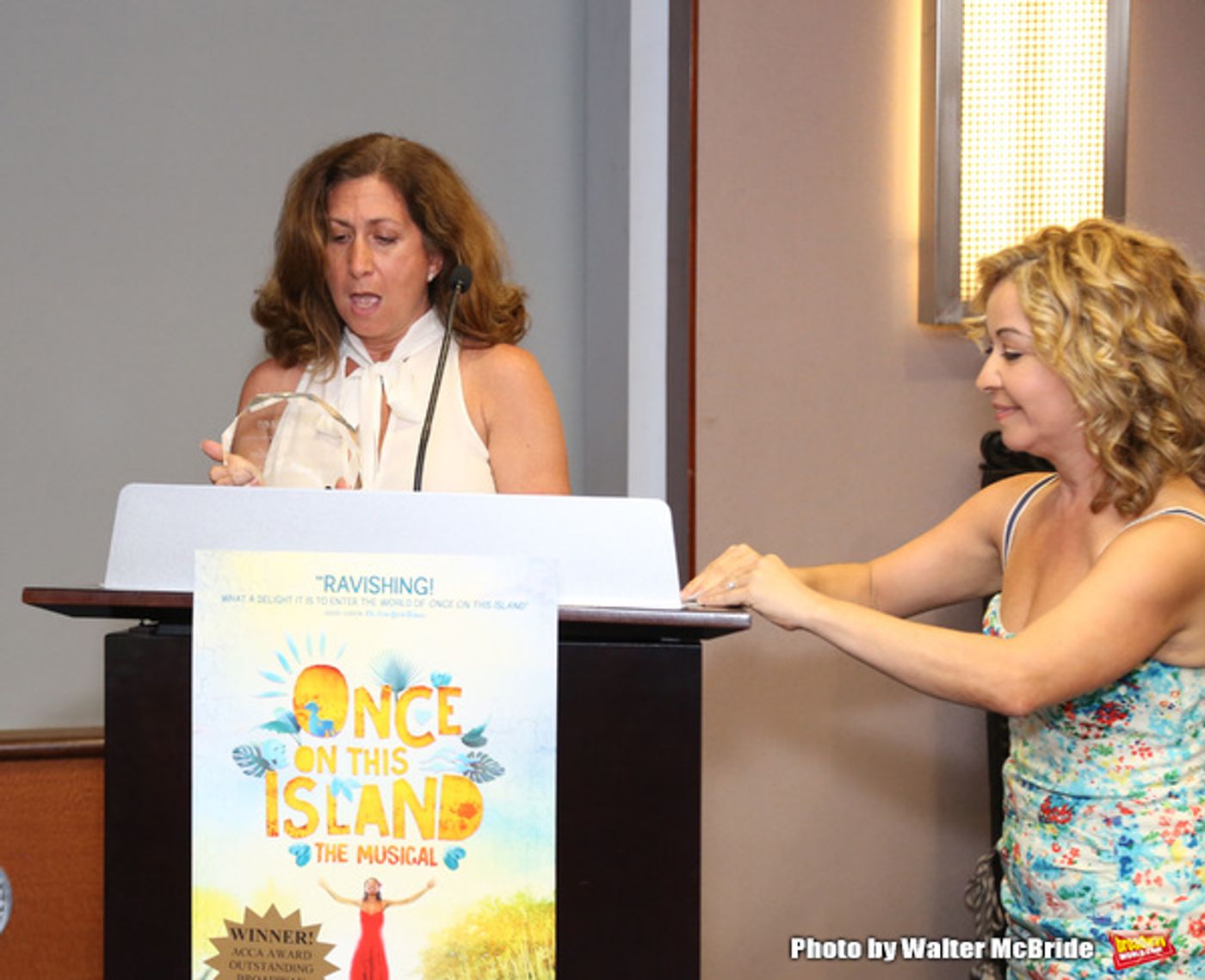 Photo Coverage: ONCE ON THIS ISLAND Is Honored With The 12th Annual ACCA Award for Outstanding Broadway Chorus  Image