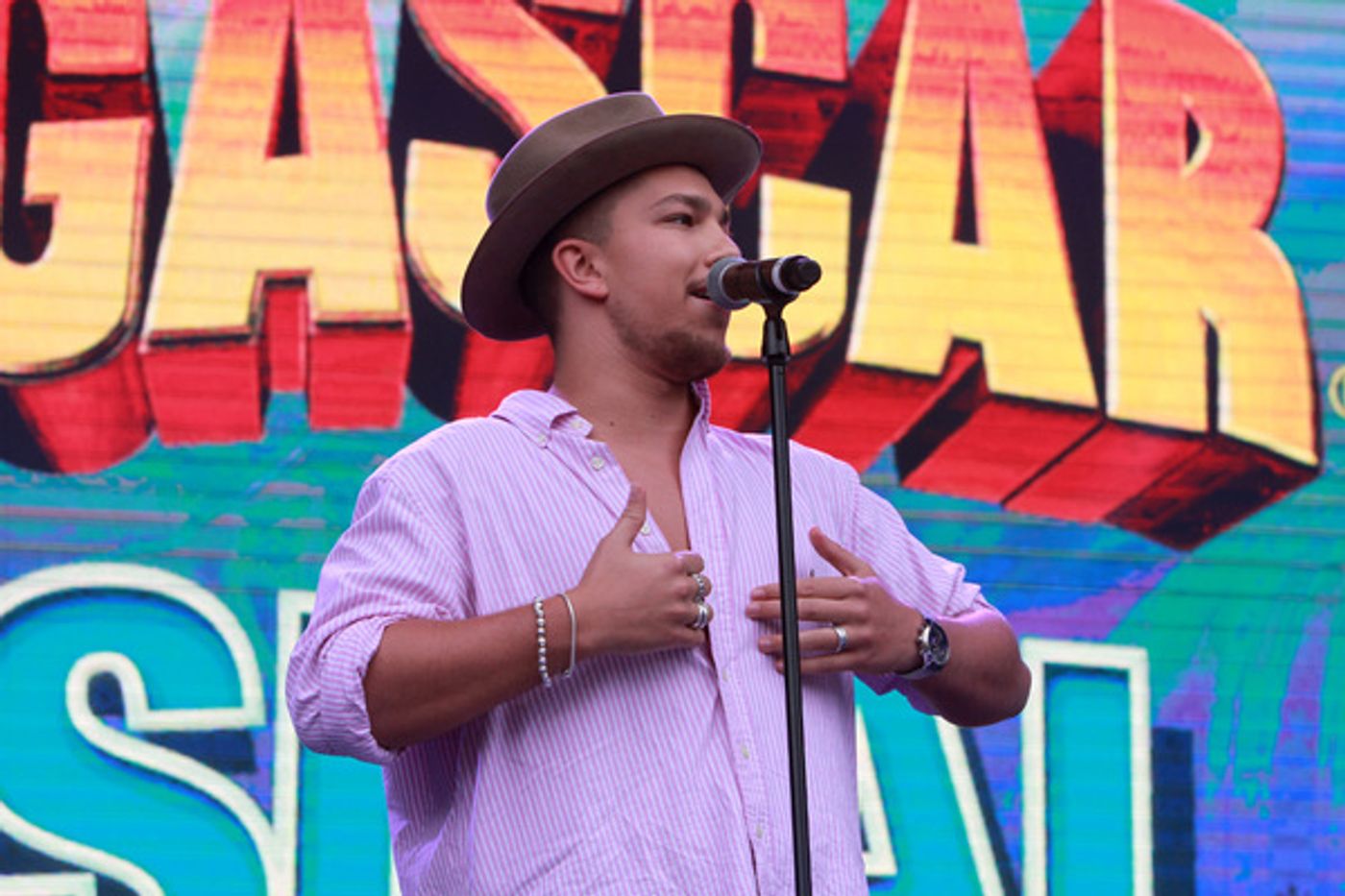 Photo Coverage: The West End's Best Come Out For West End Live - MADAGASCAR, Matt Henry, Emma Kingston, Nathan Amzi, Trevor Dion, and Danielle Hope  Image