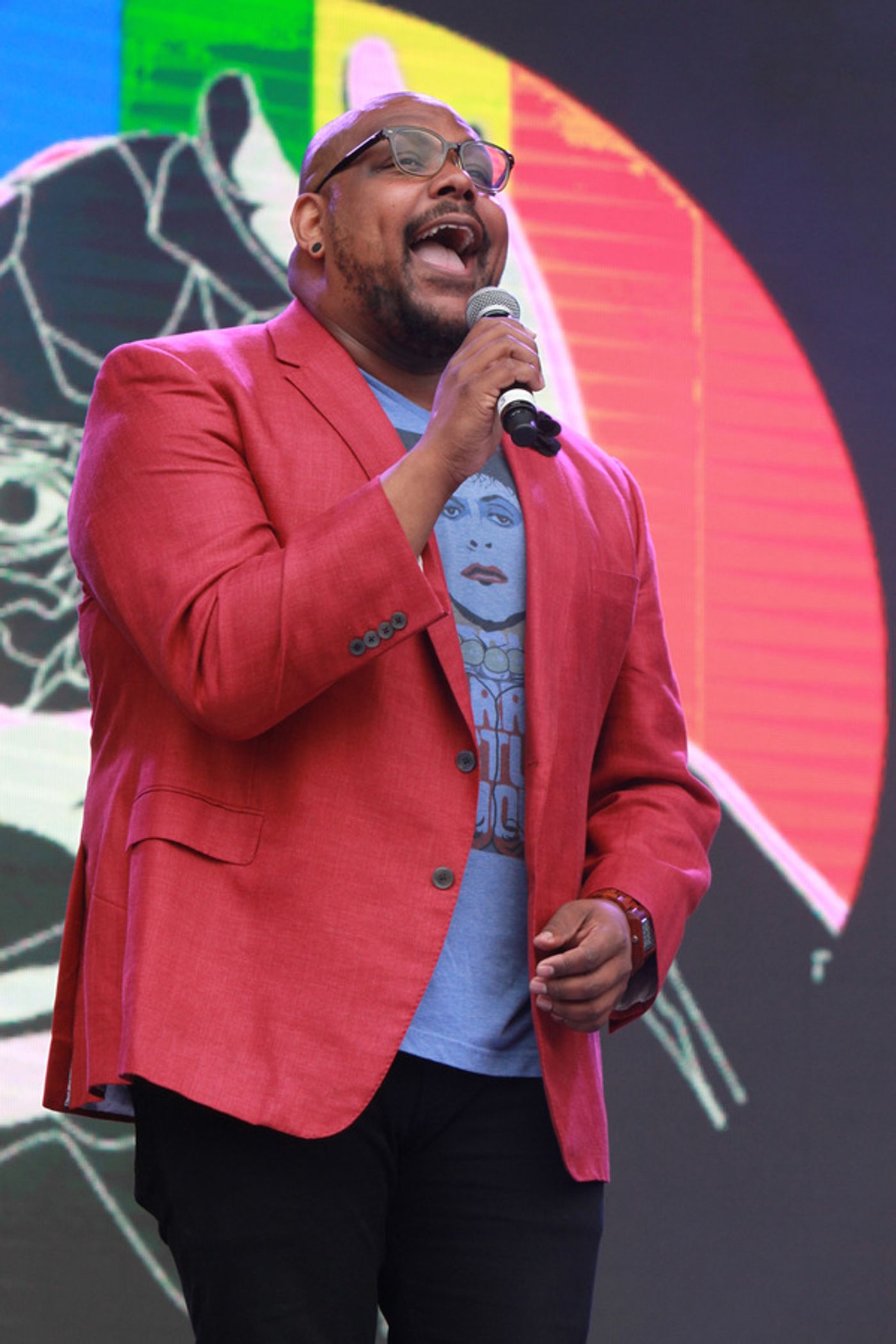 Photo Coverage: The West End's Best Come Out For West End Live - MADAGASCAR, Matt Henry, Emma Kingston, Nathan Amzi, Trevor Dion, and Danielle Hope  Image