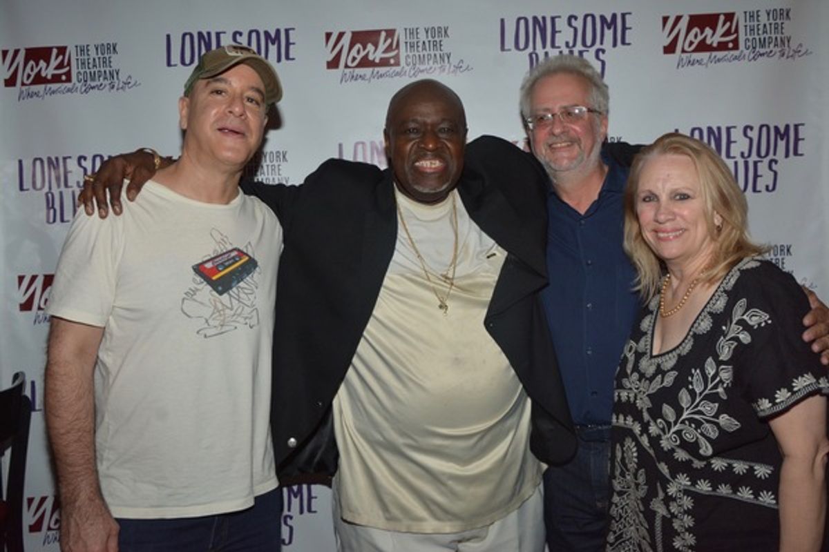 David Weiss, Akin Babatunde, Alan Govenar and Katherine Owens at 