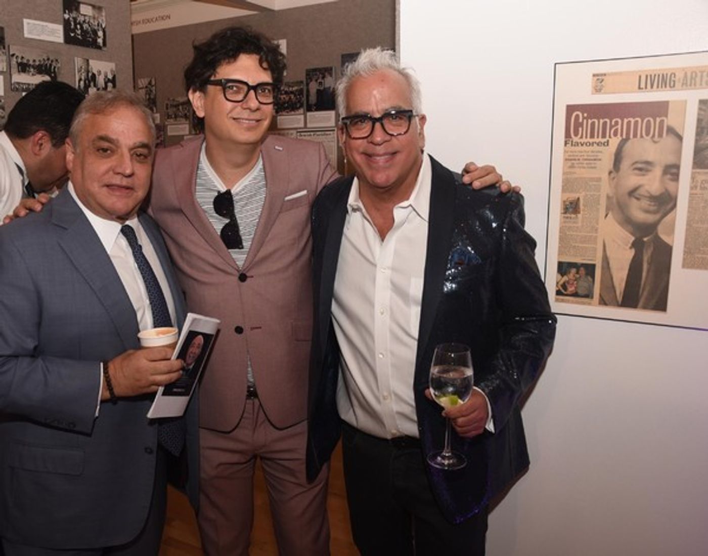 Photo Flash: Museum Exhibit Honoring Publicist Charlie Cinnamon Opens at the Jewish Museum of Florida-FIU  Image
