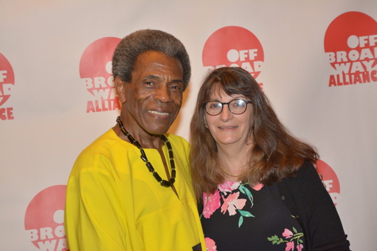 Andre De Shields and Carol Rosegg at 