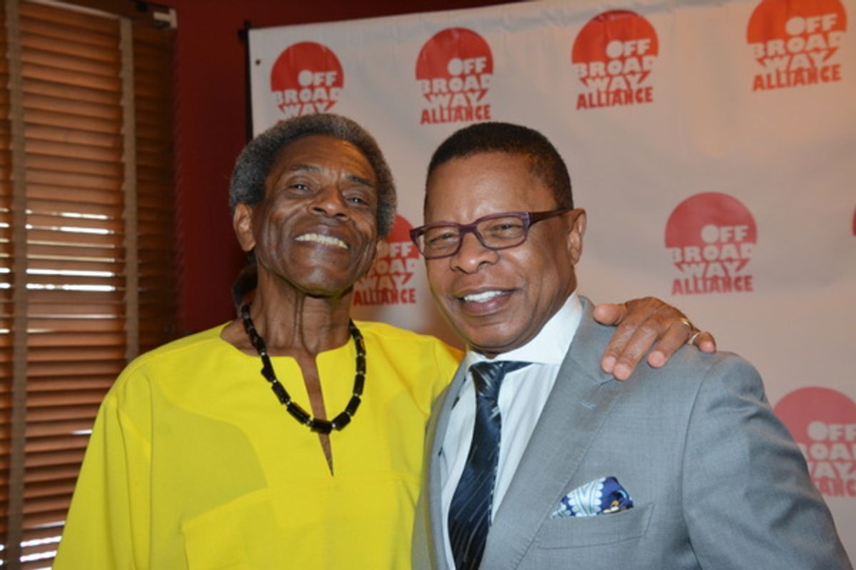 Andre De Shields and Stephen Byrd at 