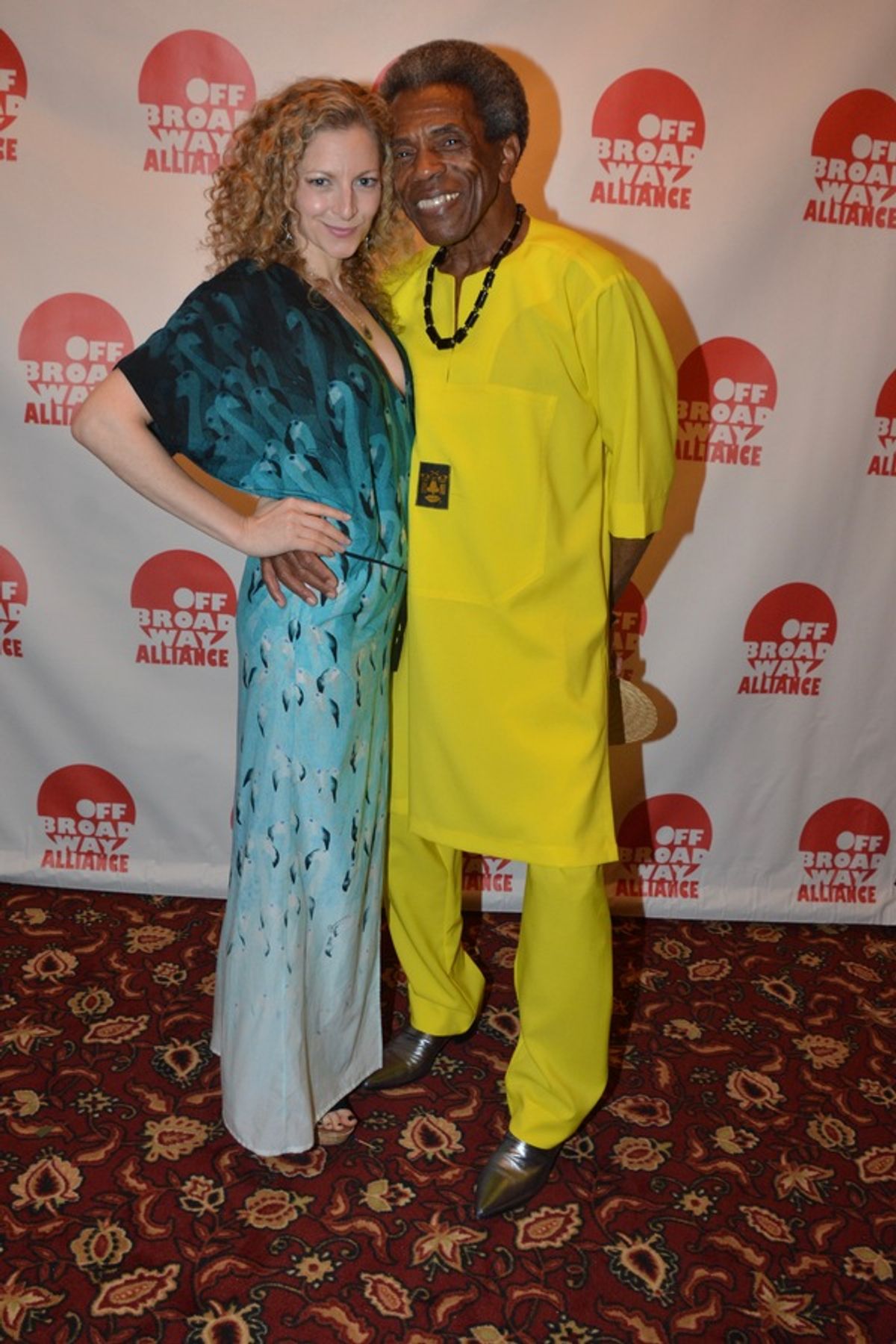Lauren Molina and Andre De Shields at 