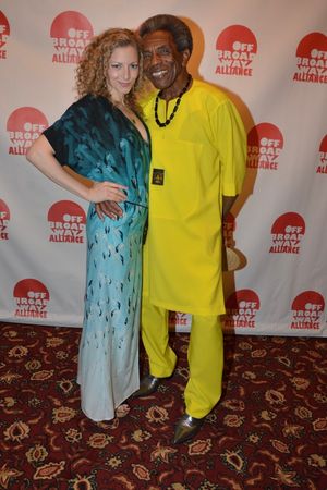 Lauren Molina and Andre De Shields @ BroadwayWorld Lauren Molina and Andre De Shields Photo