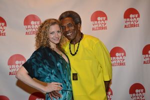 Lauren Molina and Andre De Shields @ BroadwayWorld Lauren Molina and Andre De Shields Photo