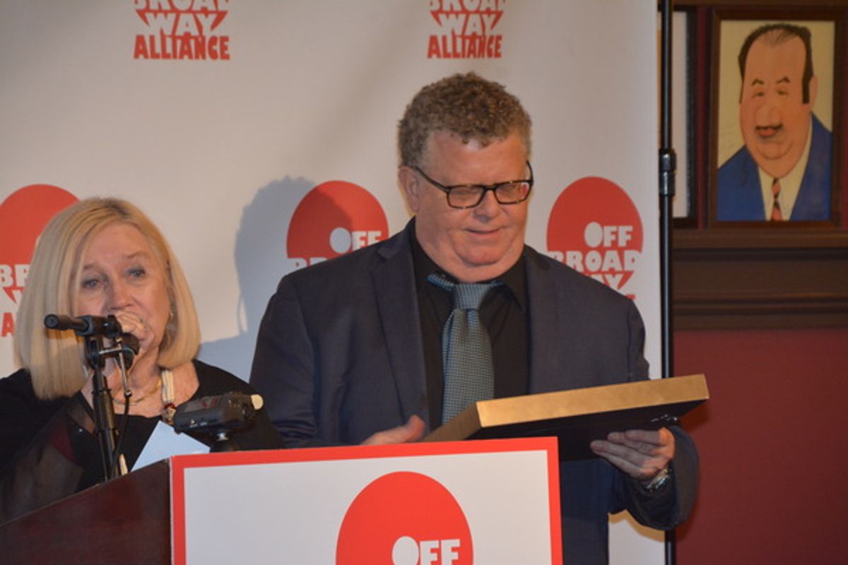 Pat Addiss and James Morgan at 