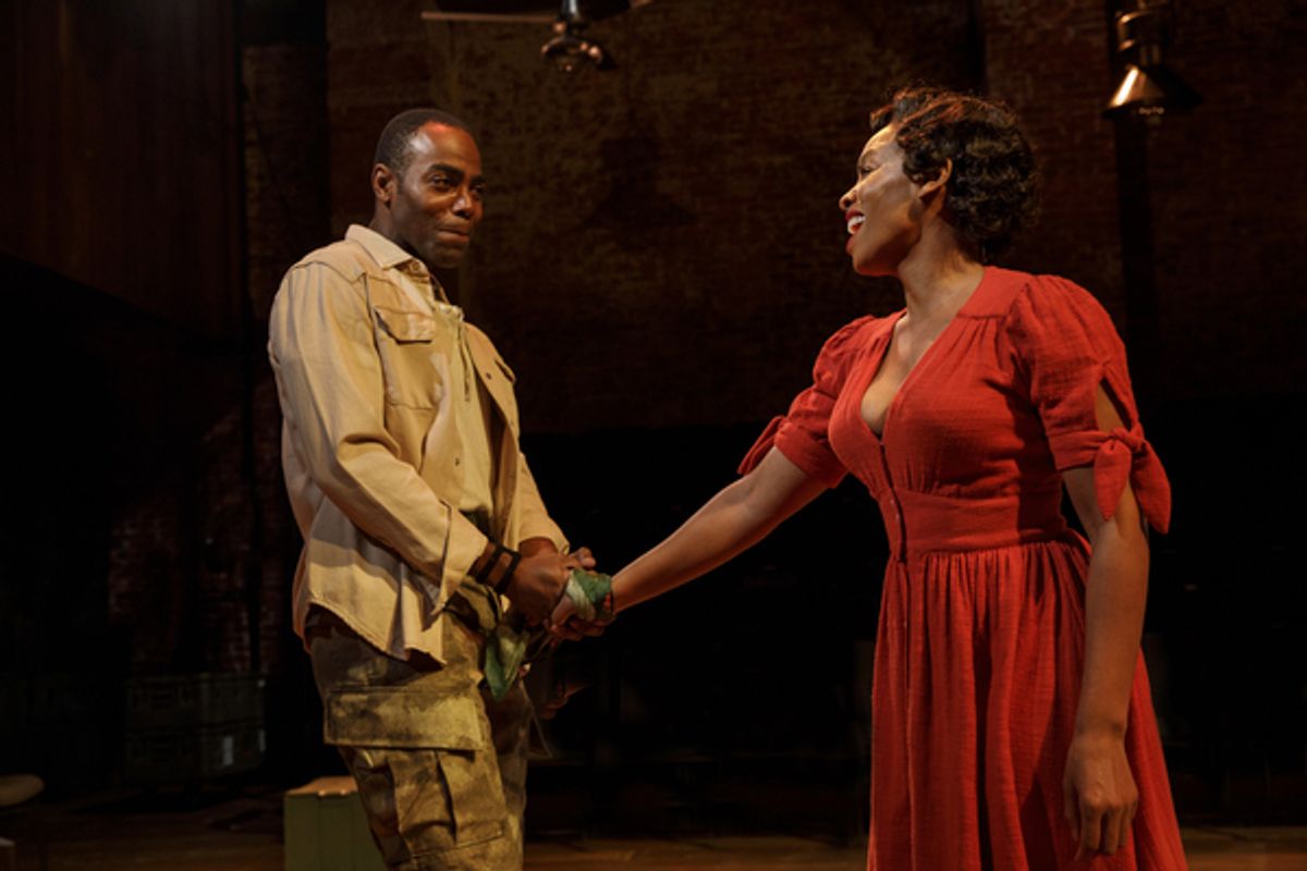 Clifton Duncan, Anika Noni Rose at 