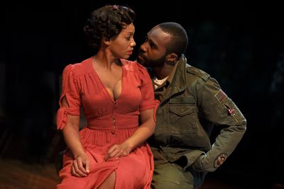 Anika Noni Rose, Tramell Tillman Photo