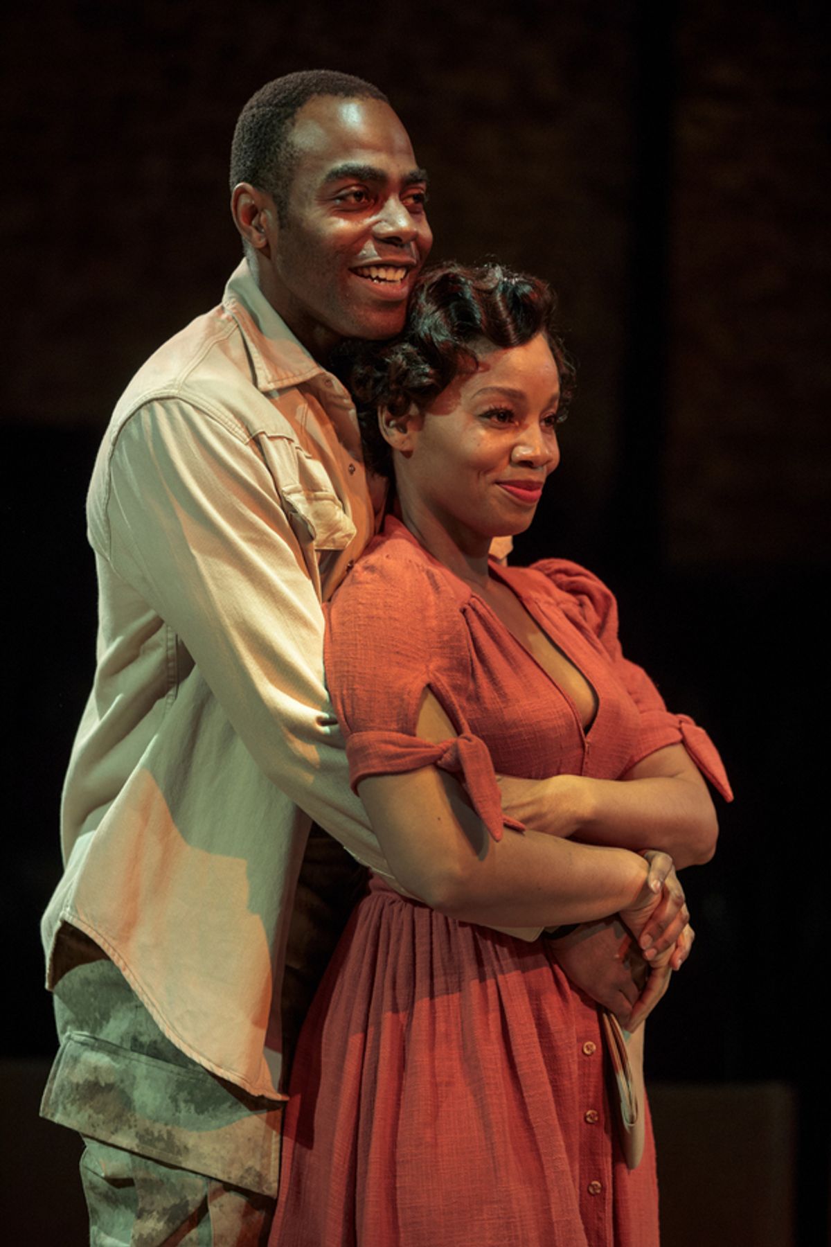 Clifton Duncan, Anika Noni Rose at 