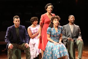 Justin Keyes, Soara-Joye Ross, Anika Noni Rose, Erica Dorfler, Lawrence E. Street Photo