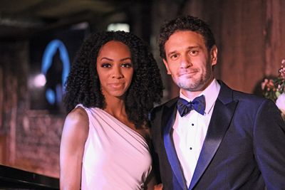Christiani Pitts and Eric William Morris Photo