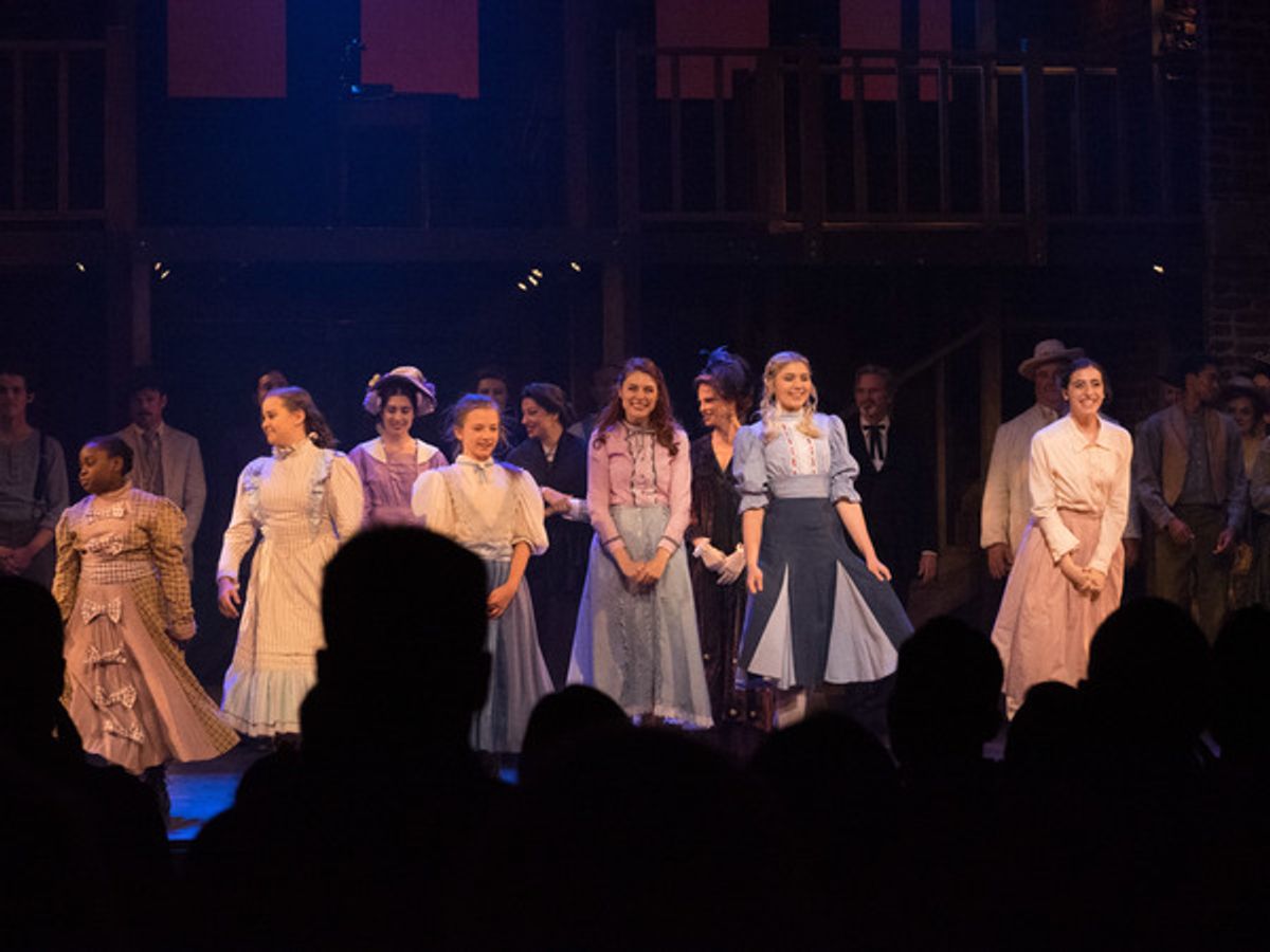 Kayla Joy Smith, Brooklyn Vizcarra, Valerie Rose Lohman, Noelle Lidyoff, Jeanette Dawson, Renna Nightingale, Leslie Stevens, Brennley Brown, and Jenna Rosen at 