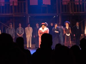 Robert W. Laur, Tyler Miclean, Benjamin Schrader, Davis Gaines, Elizabeth Adabale, Chelle Denton, Jeanette Dawson, Rufus Bonds Jr., Leslie Stevens, and Gordon Goodman @ BroadwayWorld Robert W. Laur, Tyler Miclean, Benjamin Schrader, Davis Gaines, Elizabeth Adabale, Ch Photo
