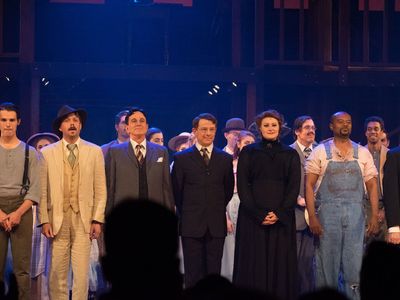 Tyler Miclean, Benjamin Schrader, Davis Gaines, Jeff Skowron, Chelle Denton, Corky Lo Photo