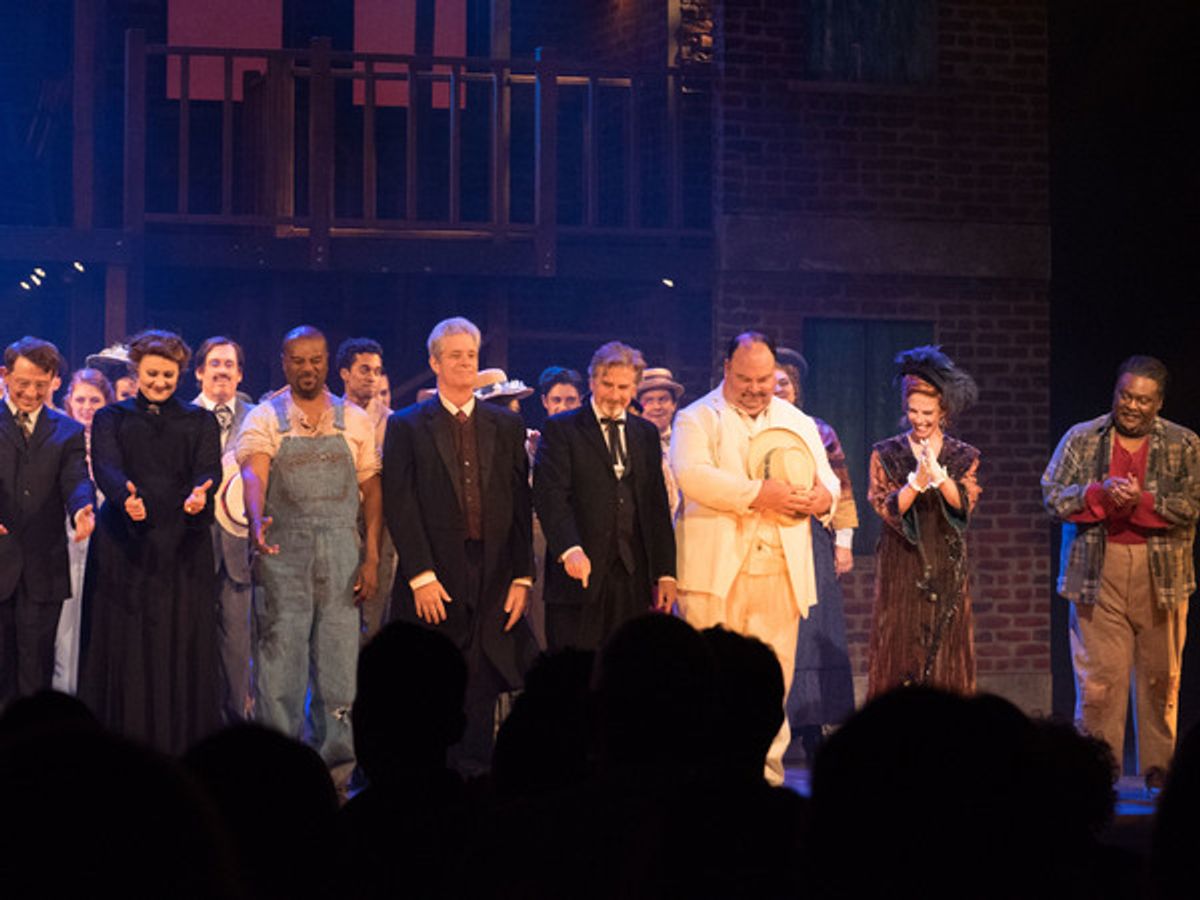 Jeff Skowron, Renna Nightingale, Chelle Denton, Corky Loupe, Rufus Bonds Jr., Patrick Batiste Jr., Robert Yacko, Gordon Goodman, E.E. Bell, Leslie Stevens, and Bradley Baker at 