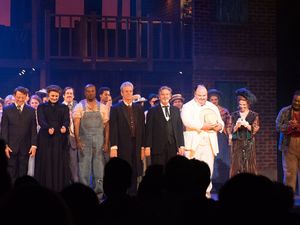 Jeff Skowron, Renna Nightingale, Chelle Denton, Corky Loupe, Rufus Bonds Jr., Patrick Batiste Jr., Robert Yacko, Gordon Goodman, E.E. Bell, Leslie Stevens, and Bradley Baker @ BroadwayWorld Jeff Skowron, Renna Nightingale, Chelle Denton, Corky Loupe, Rufus Bonds Jr., Patrick Photo