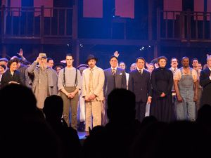 Jeanette Dawson, Robert W. Laur, Tyler Miclean, Benjamin Schrader, Davis Gaines, Jenna Rosen, Jeff Skowron, Renna Nightingale, Chelle Denton, Corky Loupe, Rufus Bonds Jr., and Patrick Batiste Jr. @ BroadwayWorld Jeanette Dawson, Robert W. Laur, Tyler Miclean, Benjamin Schrader, Davis Gaines, Jenn Photo