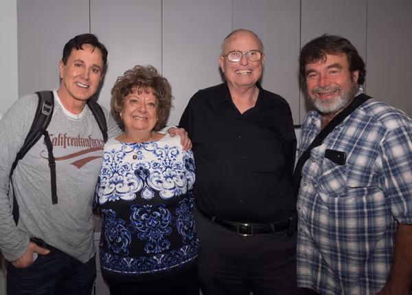 Davis Gaines, Susan Dawson, Jim Dawson, and Bob Philips Photo