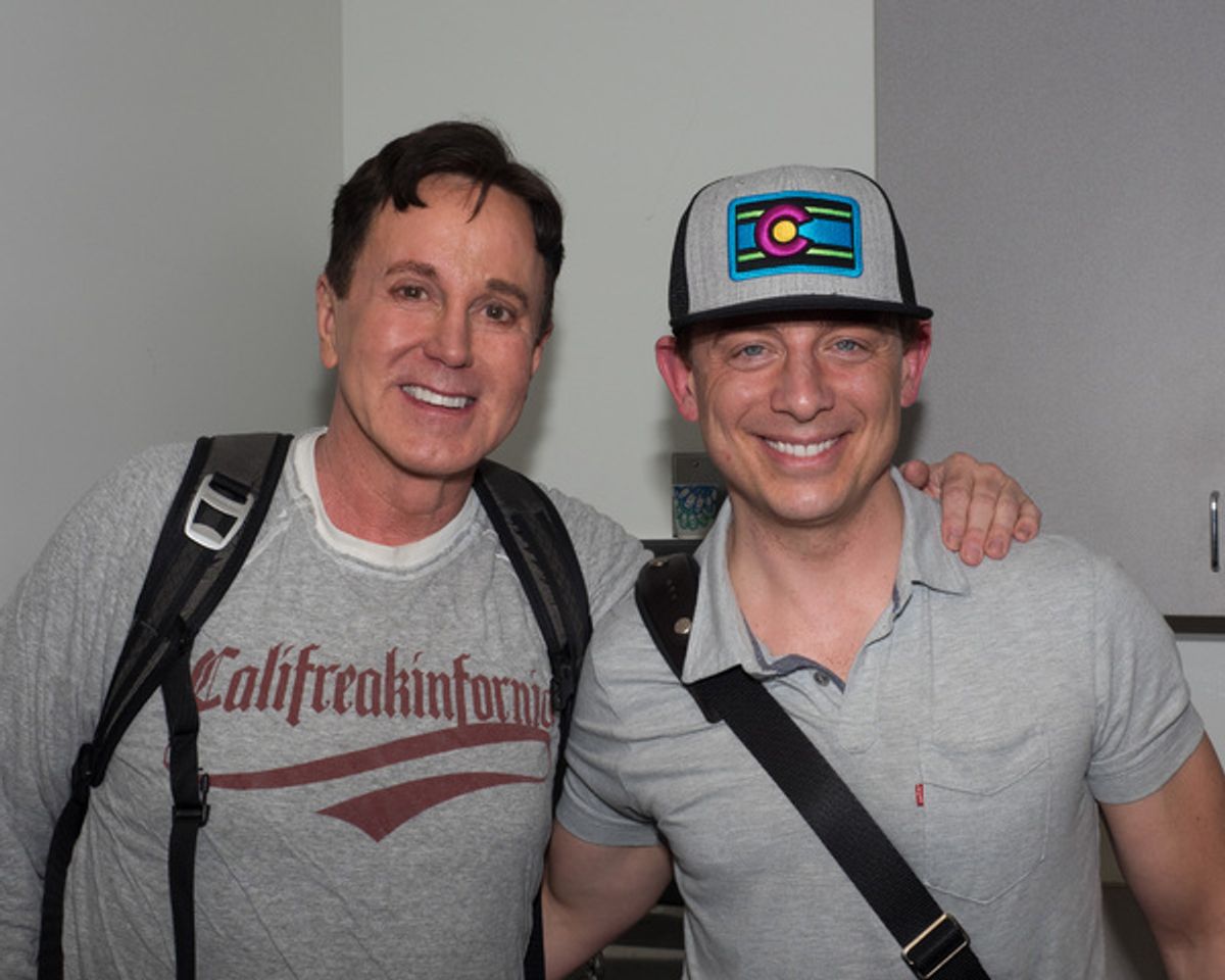 Davis Gaines and Jeff Skowron at 