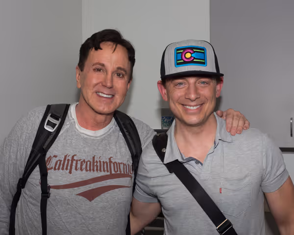 Davis Gaines and Jeff Skowron Photo