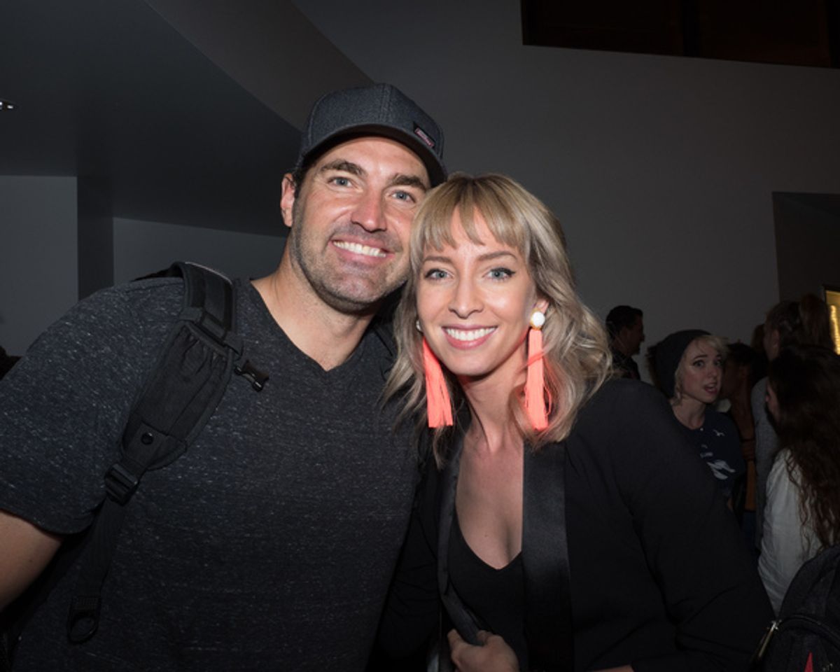 Matt Merchant and Assistant Director Julia Aks at 