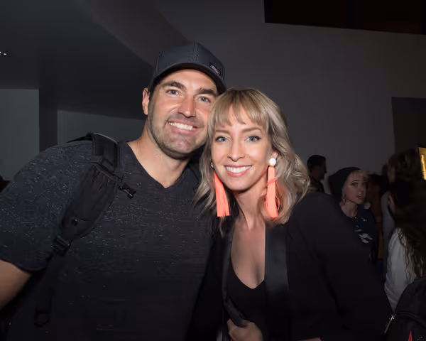 Matt Merchant and Assistant Director Julia Aks Photo