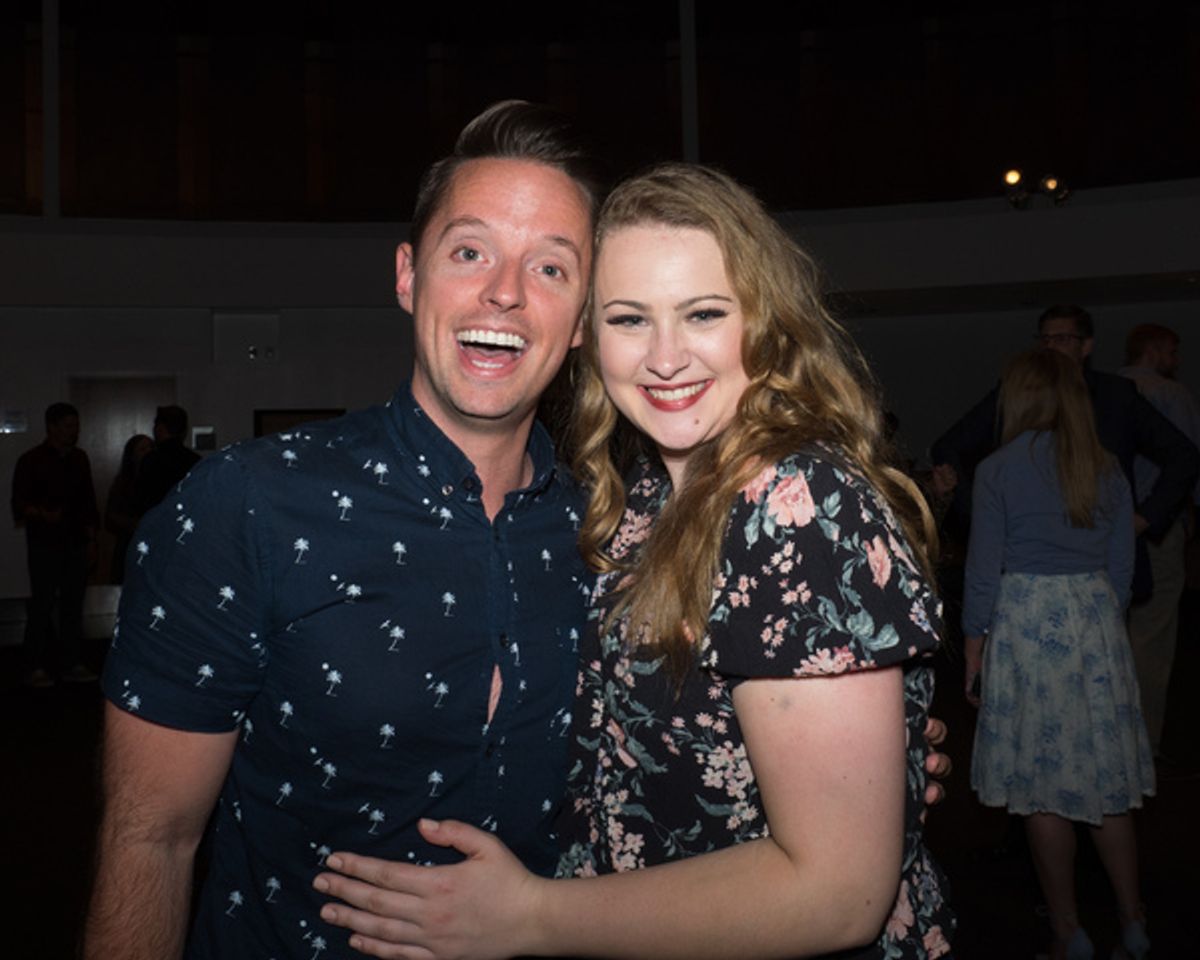 Co-Founder Daniel Dawson and Chelle Denton at 