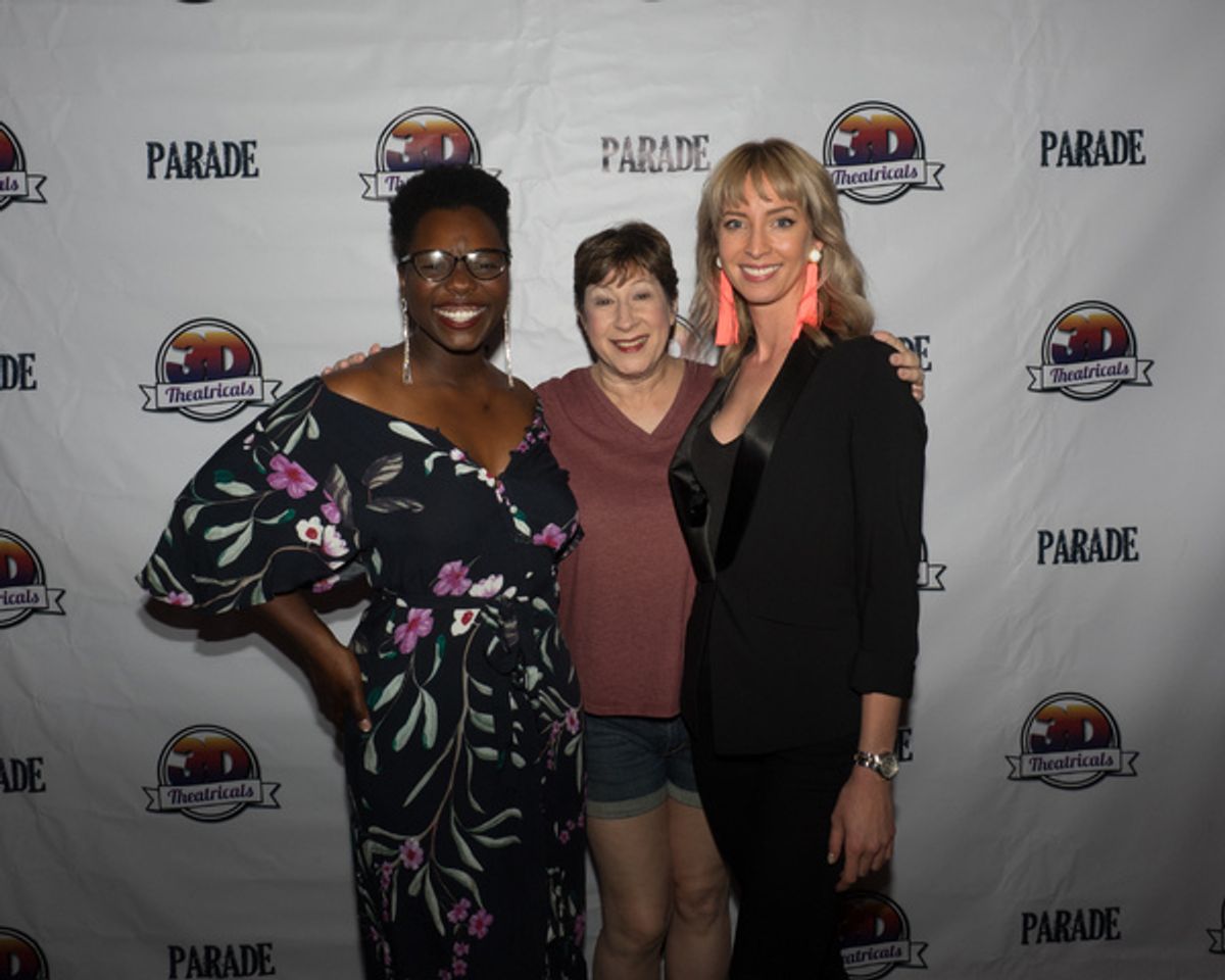 Gabrielle Jackson, Lisa Dyson, and Julia Aks at 