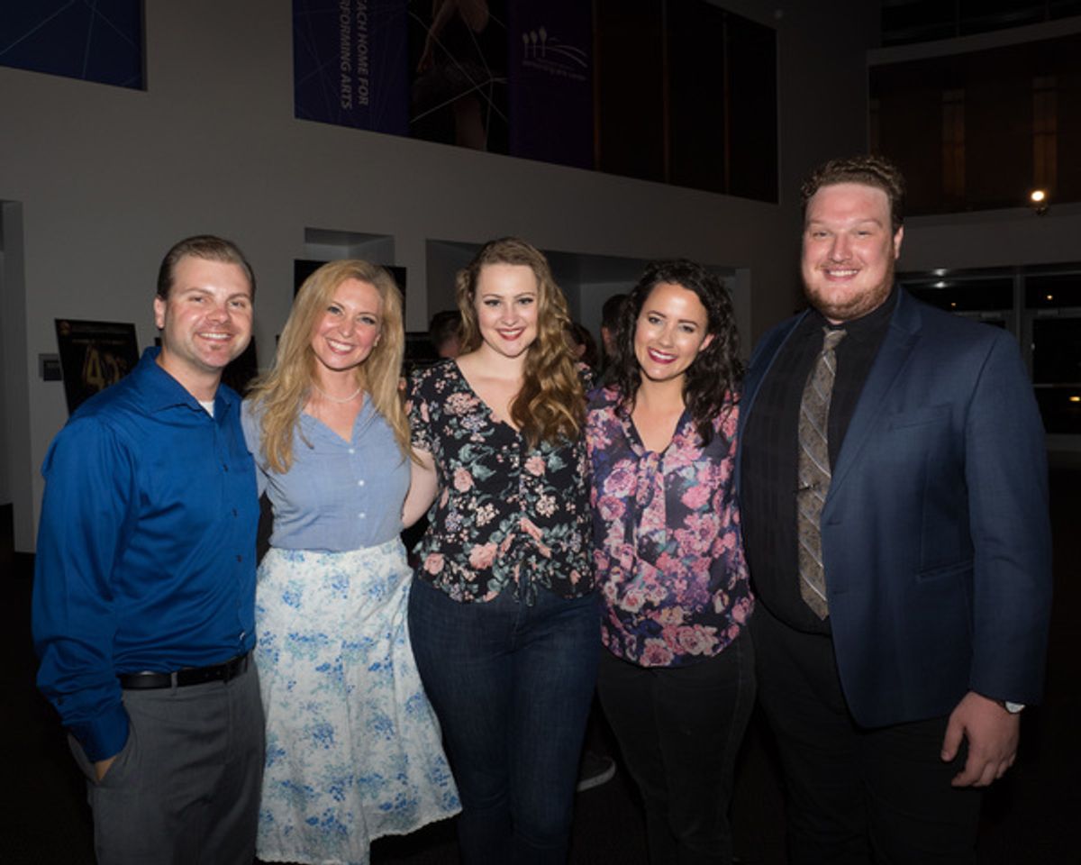 Matt Carlson, Abby Carlson, Chelle Denton, Angelica Roque, and Nick Morganella at 