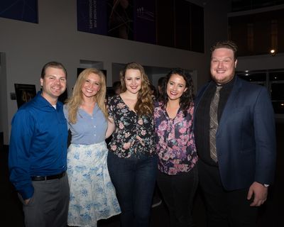 Matt Carlson, Abby Carlson, Chelle Denton, Angelica Roque, and Nick Morganella Photo