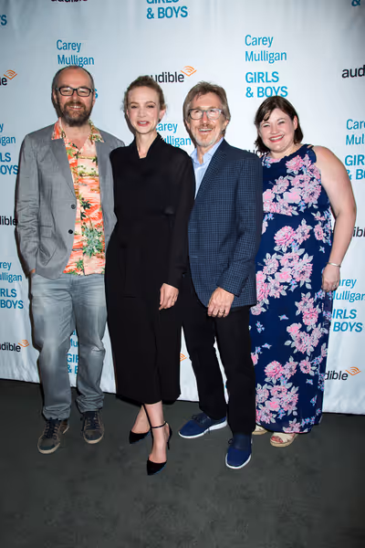 Dennis Kelly, Carey Mulligan, Donald Katz, Kate Navin Photo