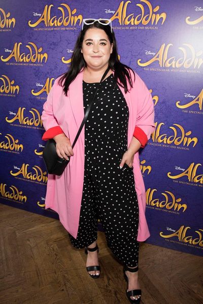 Danielle Vanier attends Disney's Aladdin West End 2nd Anniversary party at the Centur Photo