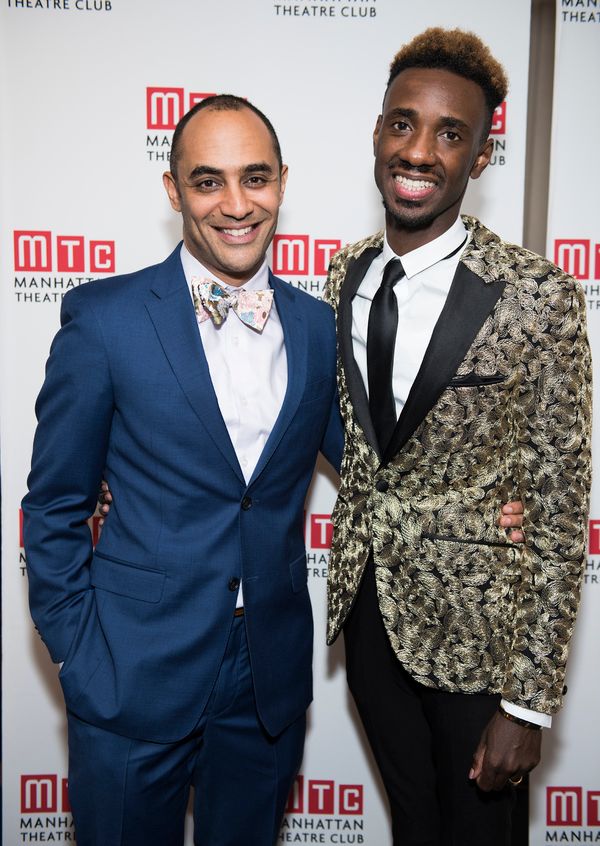 Director Saheem Ali and playwright  Donja R. Love Photo