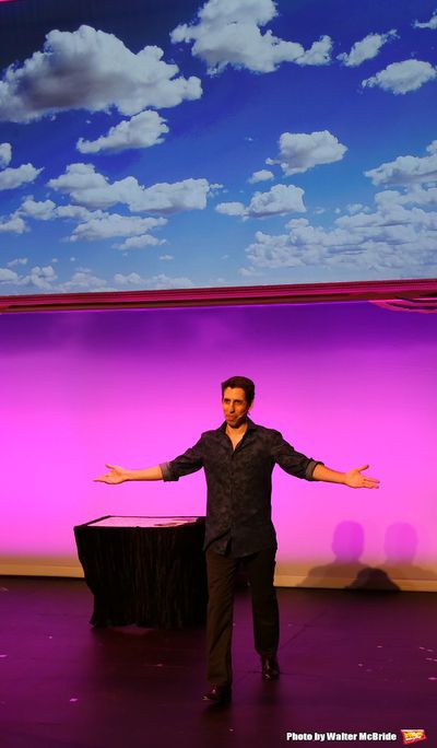 Vitaly Beckman during the Off-Broadway Opening Night Curtain Call for 'Vitaly: An Eve Photo