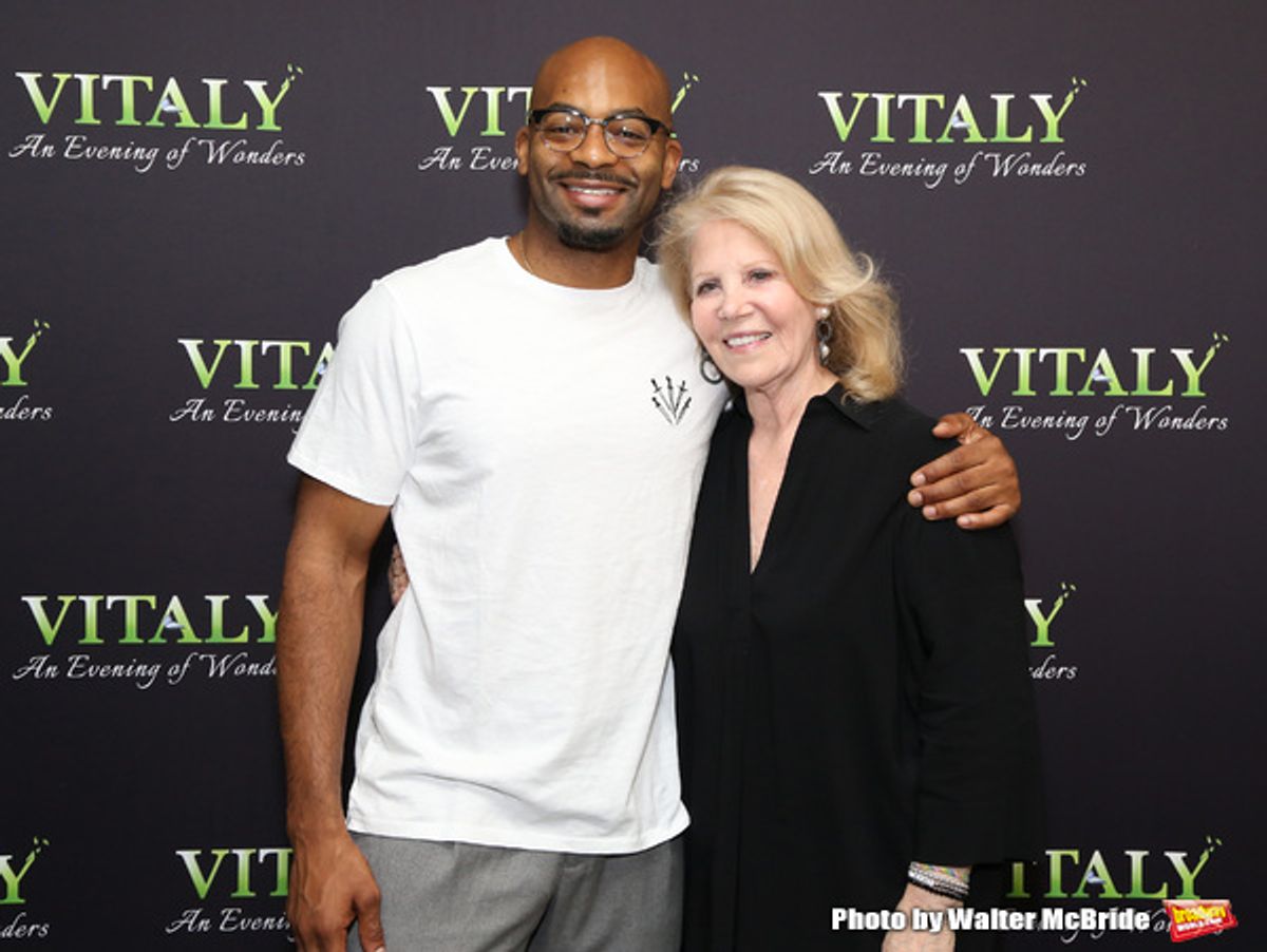 Brandon Victor Dixon and Daryl Roth at 